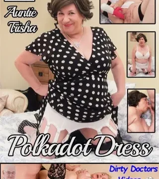 Auntie Trisha Polkadot Dress